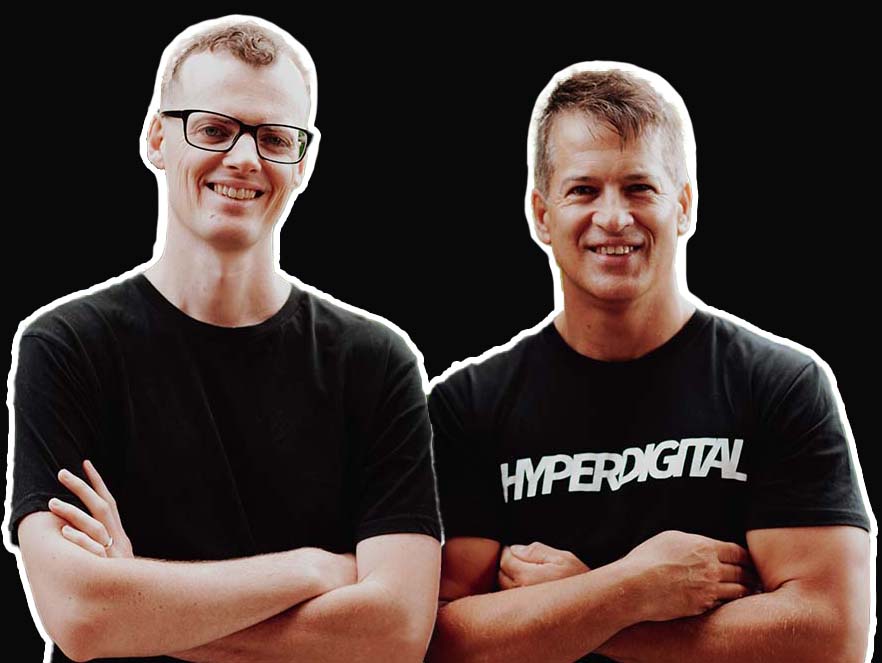 Matt and Ryan, founders of Hyper Digital