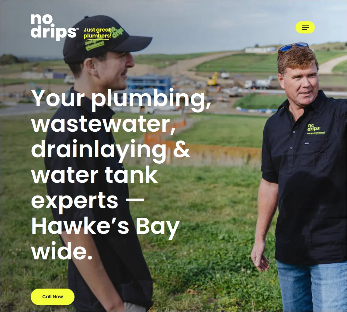 No Drips, Hawke's Bay plumbers and gasfitters