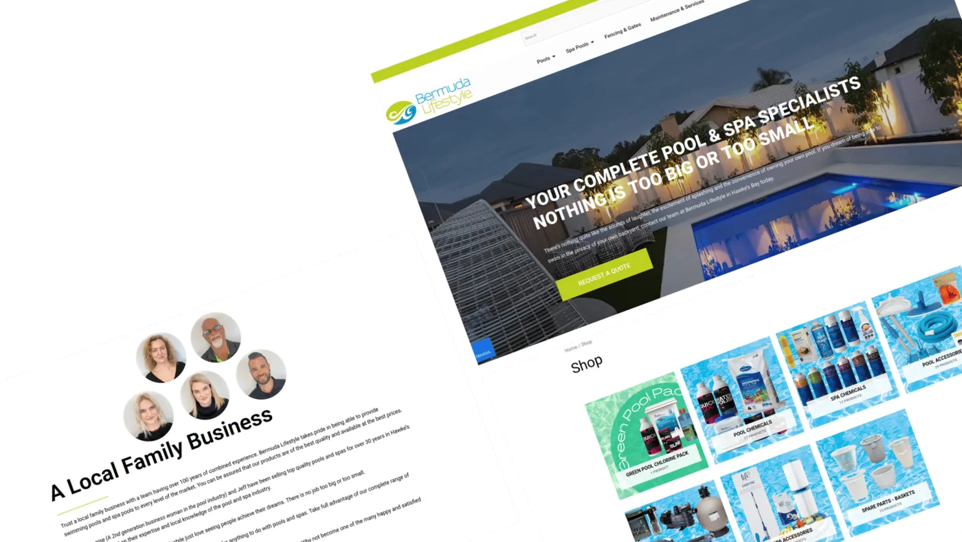Bermuda Lifestyle website built by Hyper Digital
